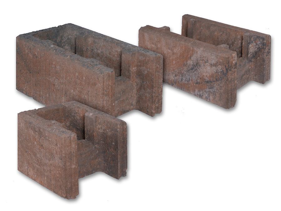 Schalungssteine bernstein-nuanciert Schalungssteine, bernstein-nuanciert