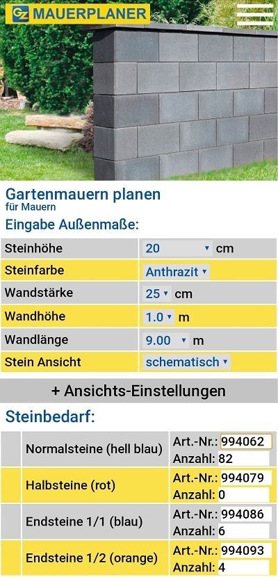 Mauerplaner Mauerplaner