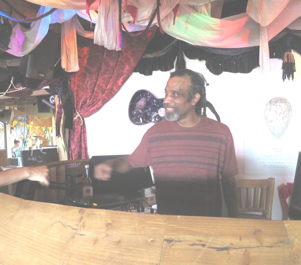 Sound & Word, DJ Anthony Baggette/Black History Month, Klunkerkranich, Berlin, 2017