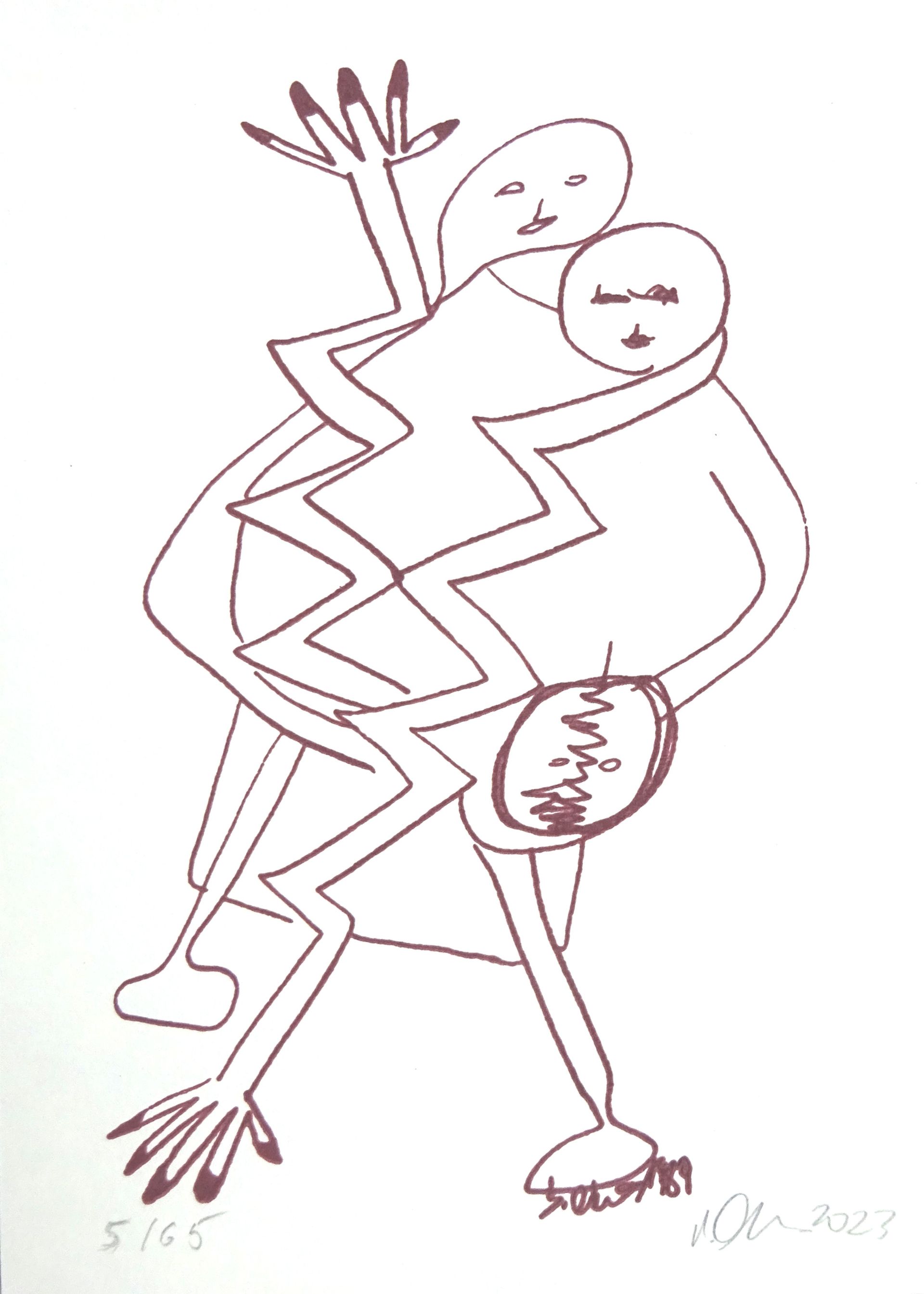 dance apple edition 65-15x21 cm -2023