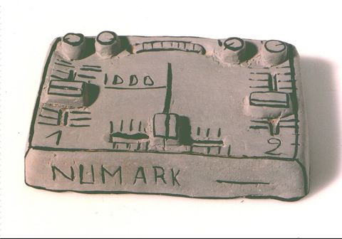 DJ mixer, 8 x 10 x 3 cm, 1997,Edition 10, Made in Peru