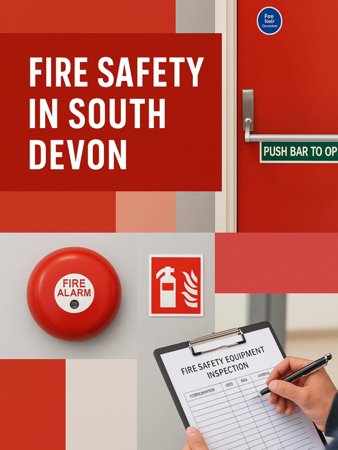 fire safety in south devon poster