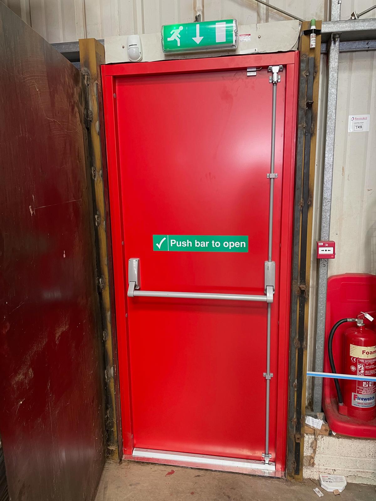 Steel Fire door installation services