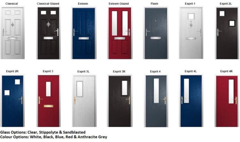 A range of Fire Doors