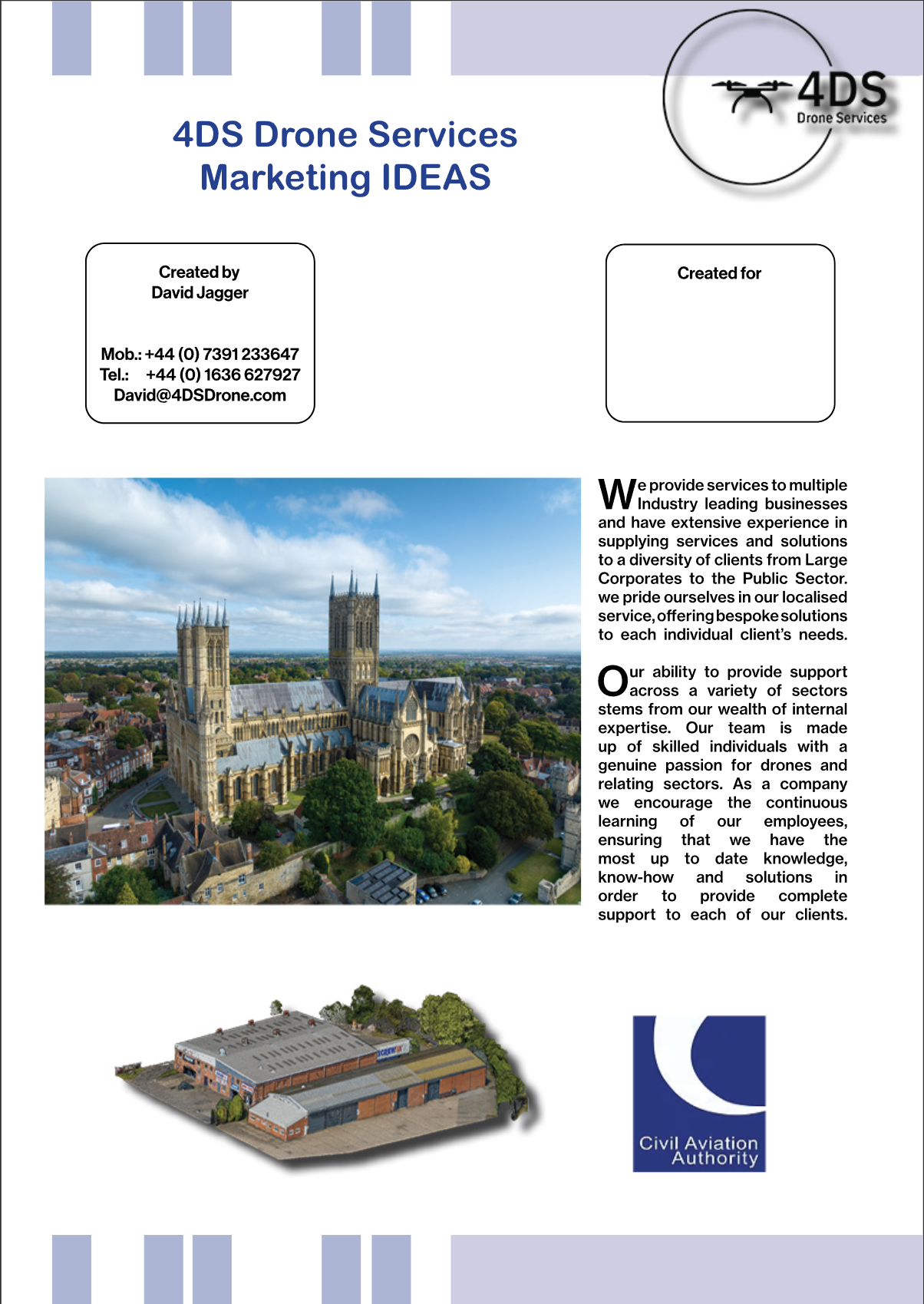Click on this link to go to 4DS Drone Brochure