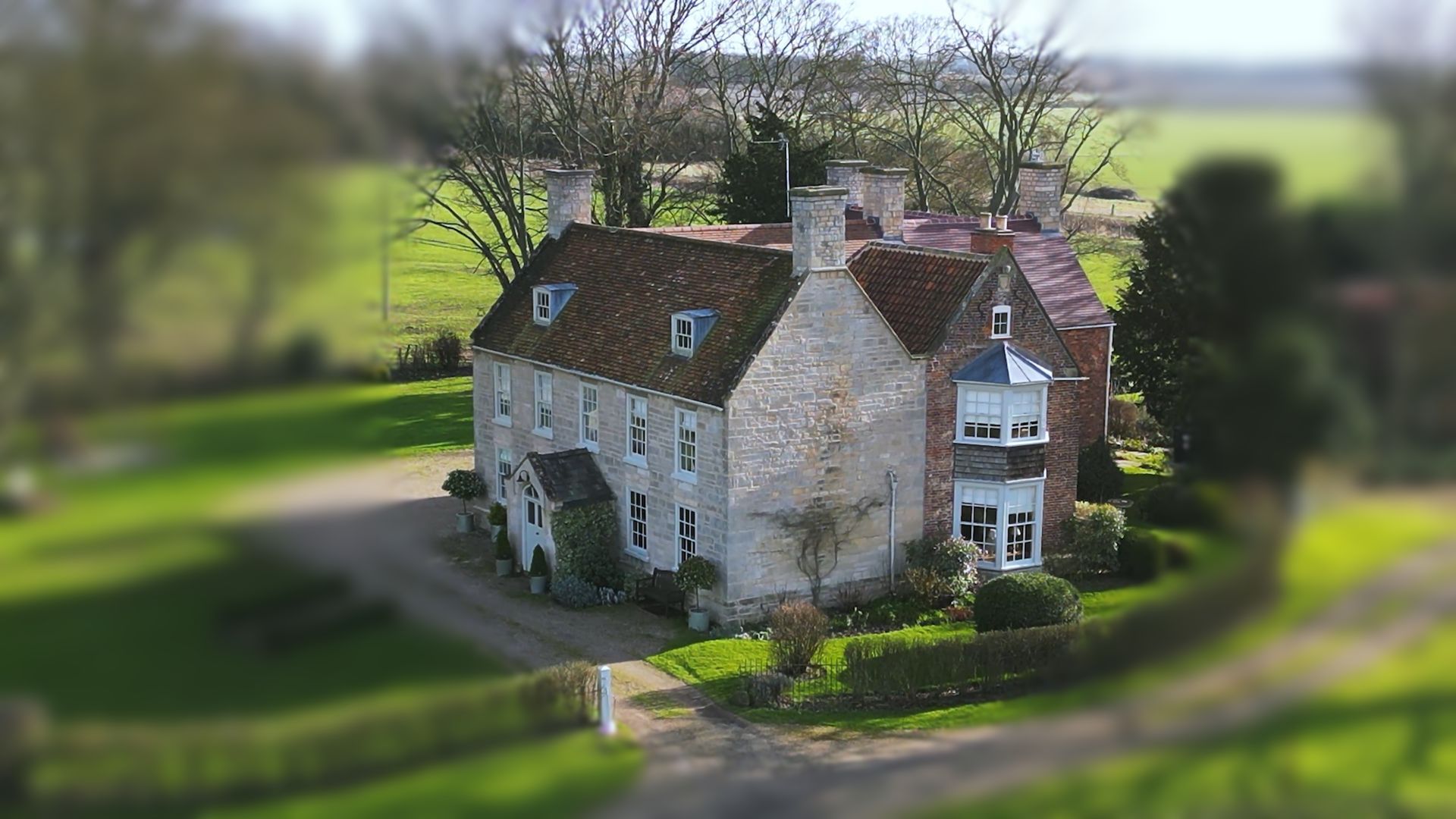 Drone Photography image of property for estate agents