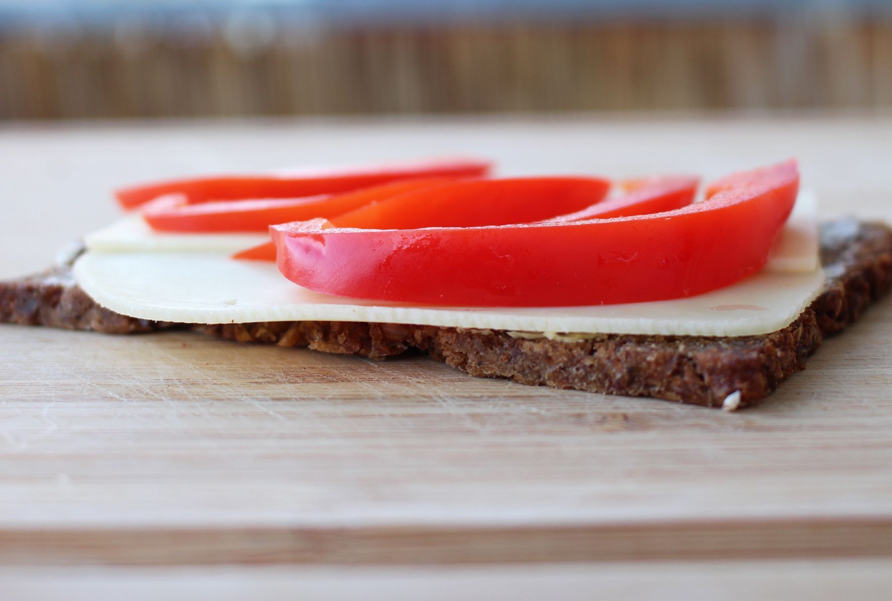 Gesunde Pausenbrote: Pumpernickel.