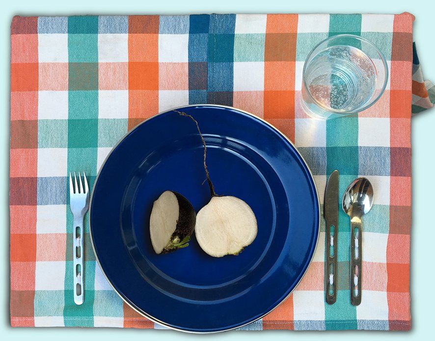 Schwarzer Winterrettich