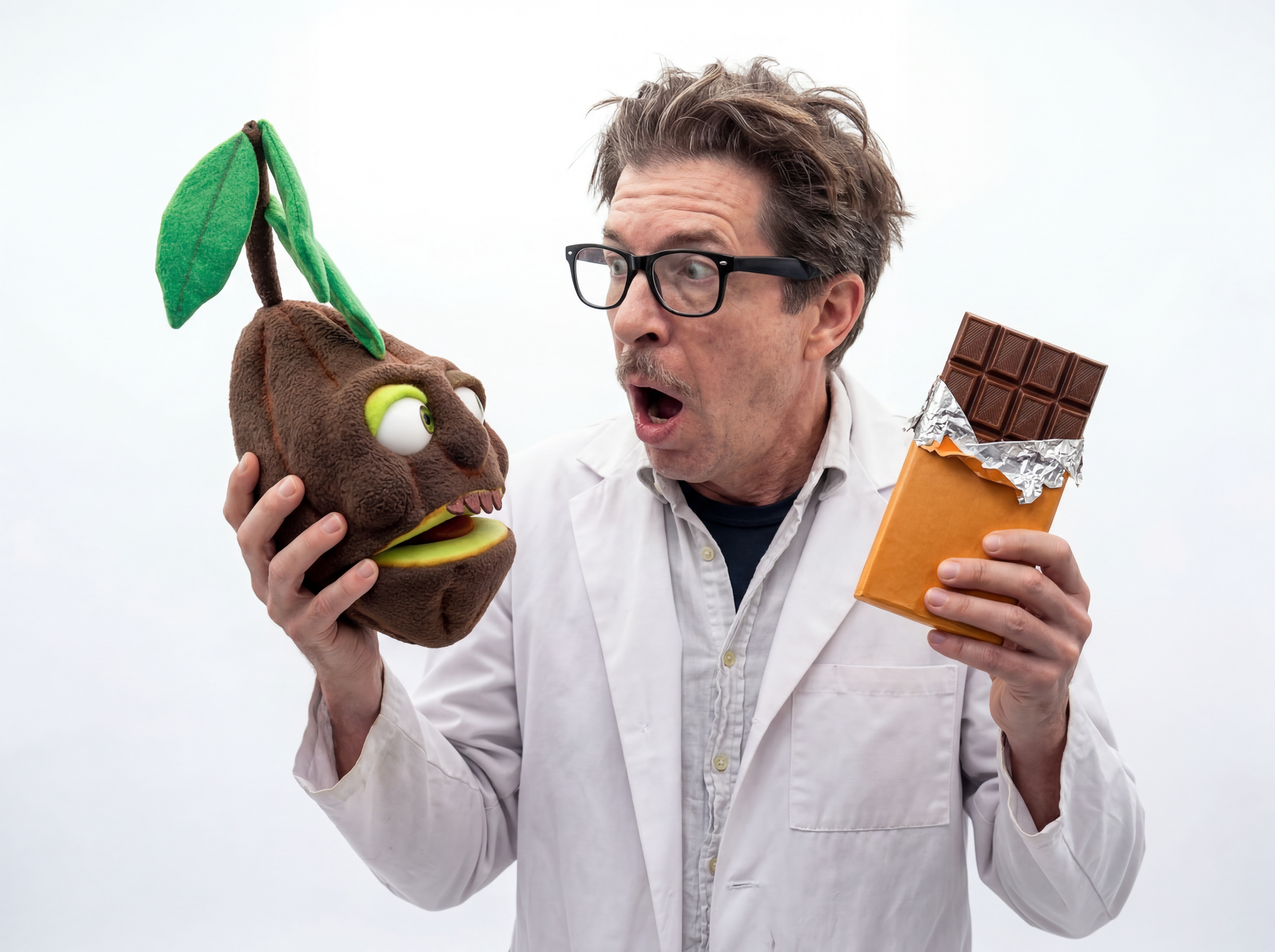 Professor Doktor Botanica mit Koko