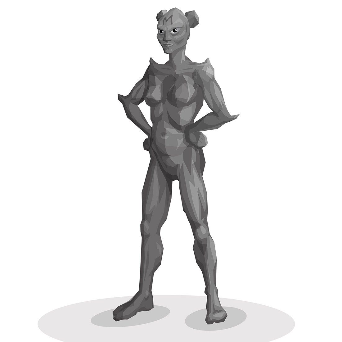 Comicfigur Minerata aus dem Programm