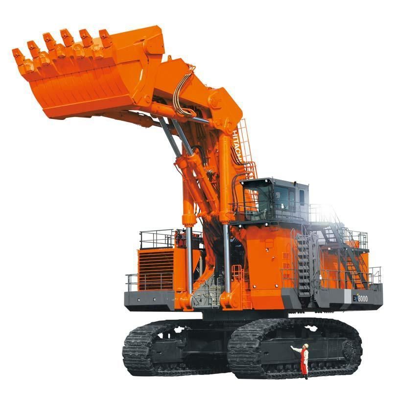 Front shovel undercarriage