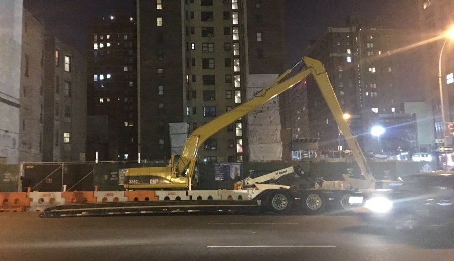 cat 320cl long reach