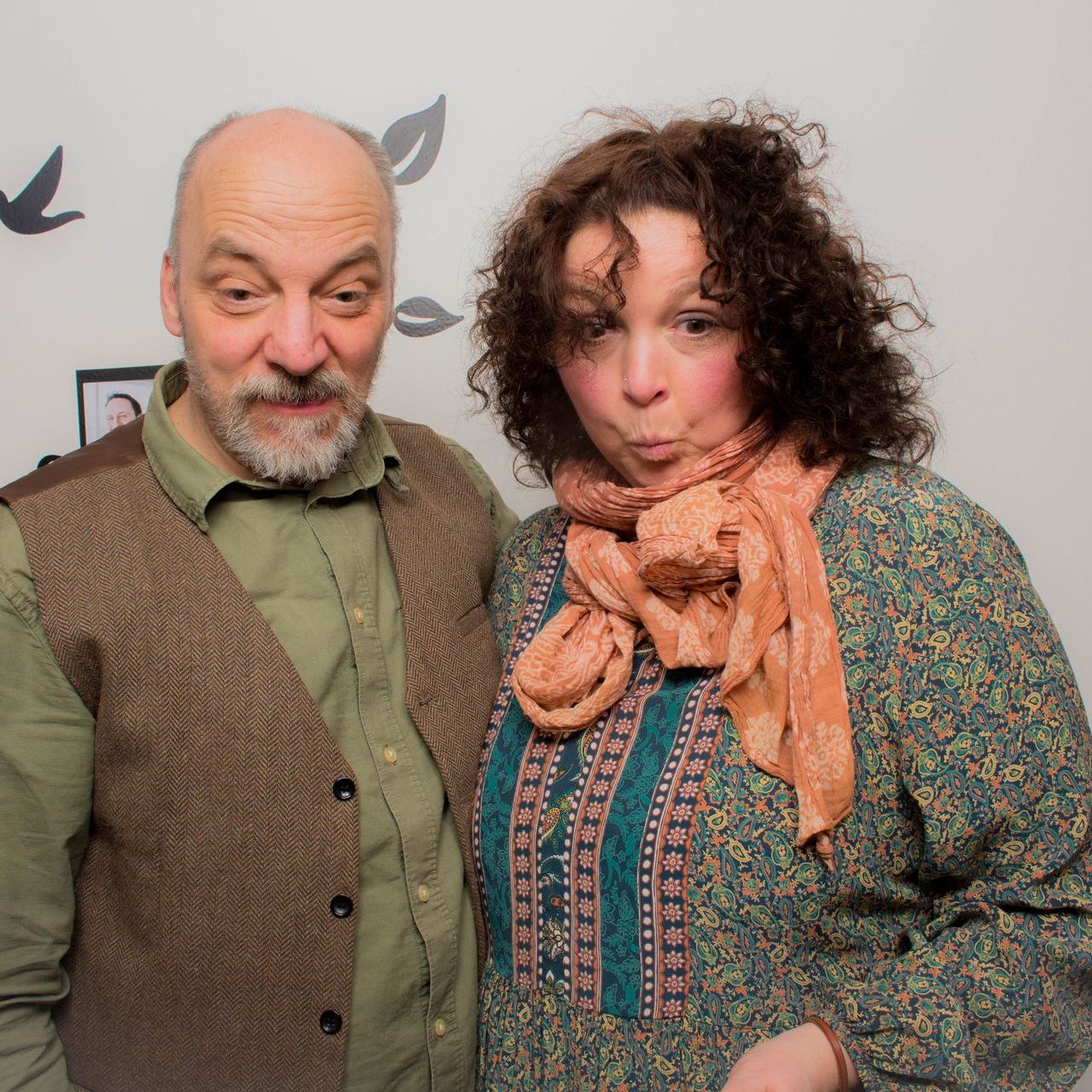 Familien Feier Shut up and sing Bild von dem Duo