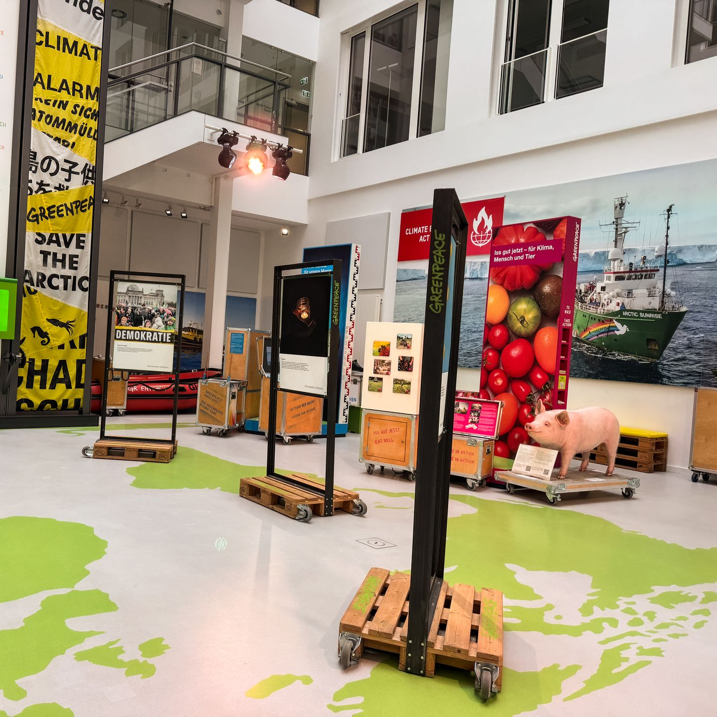 Blick in den Ausstellungsraum