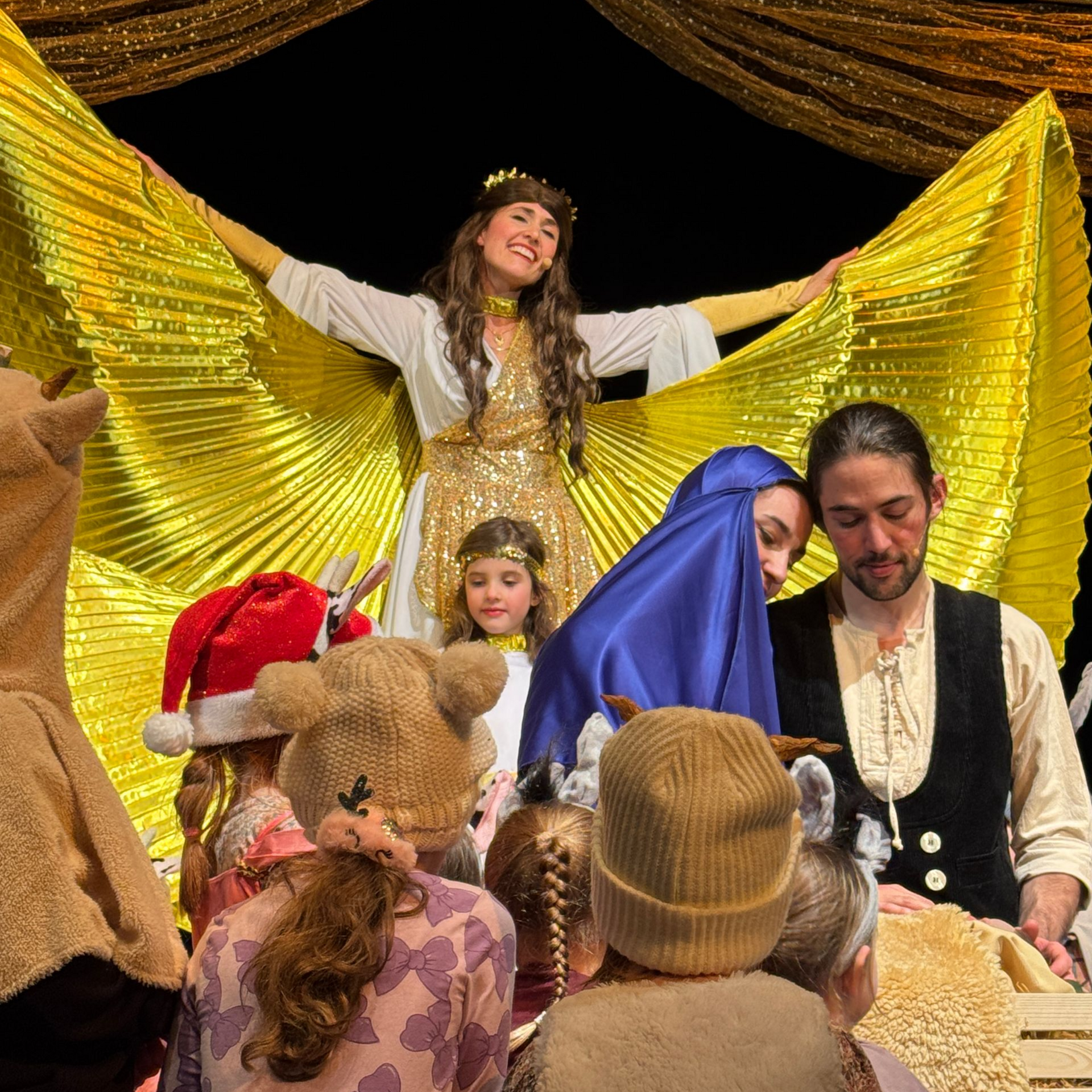 Szene aus der Weihnachtsgeschichte