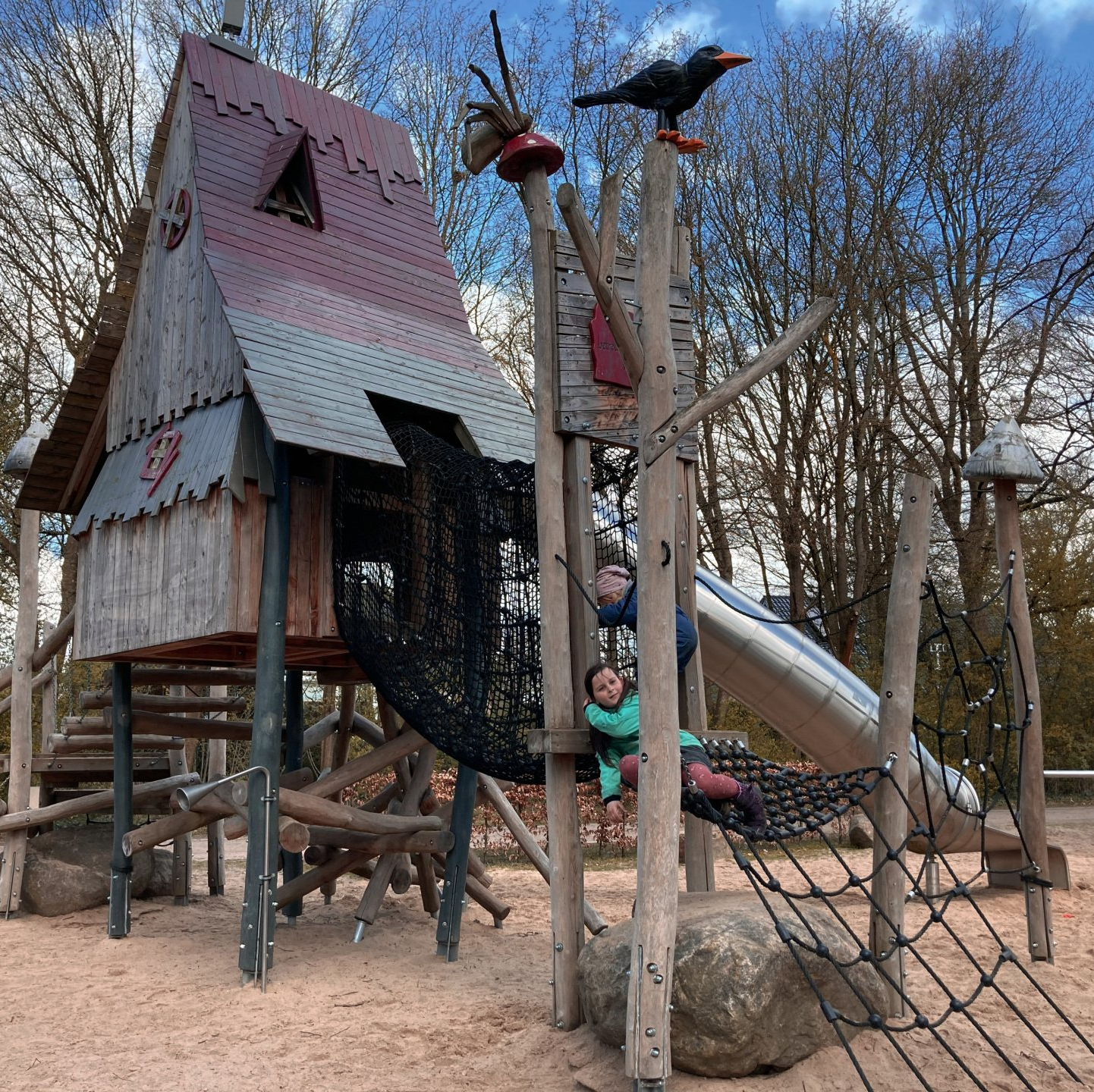 Hexenspielplatz im Ossenmoorpark Norderstedt