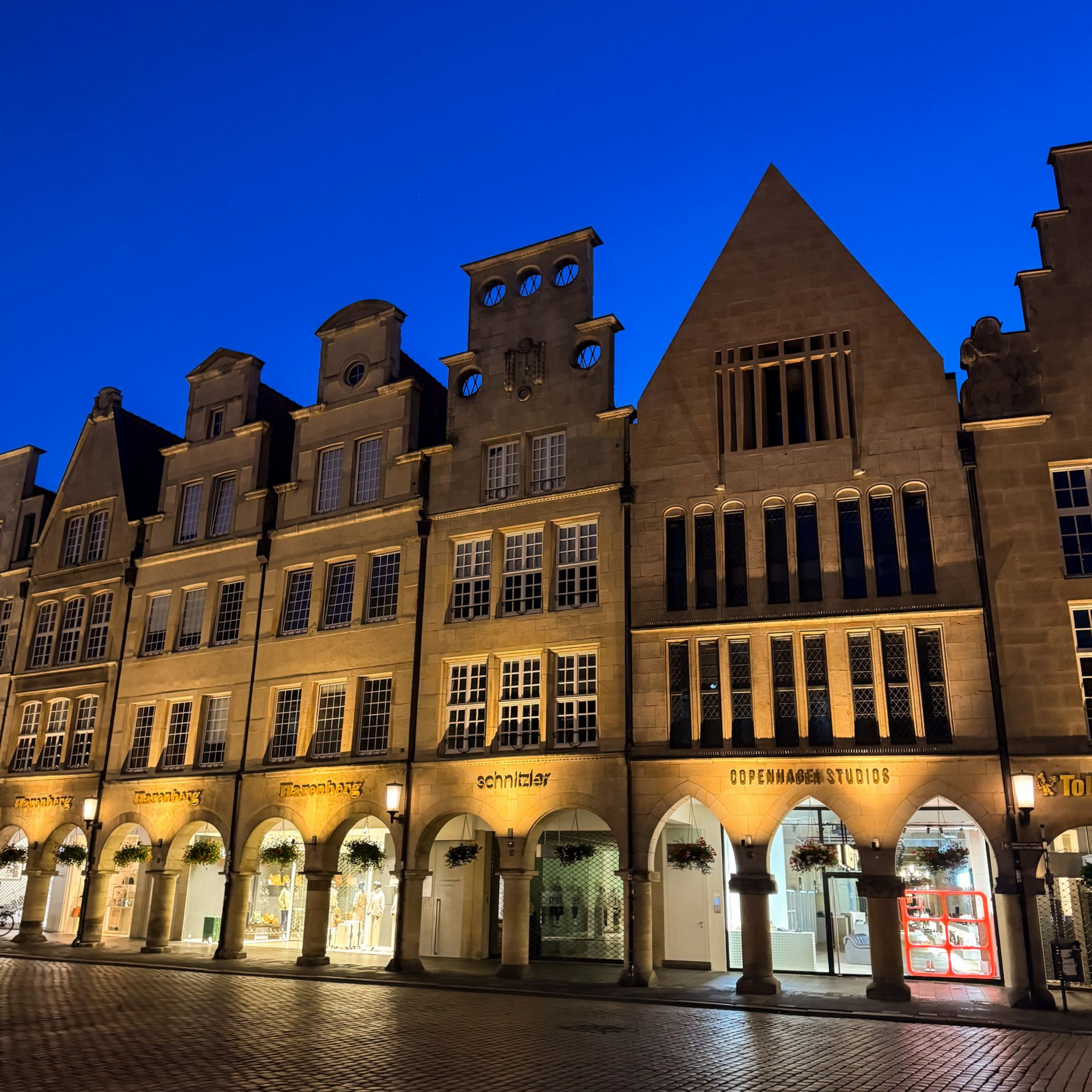 Blick auf die historischen Gebäude in der Altstadt
