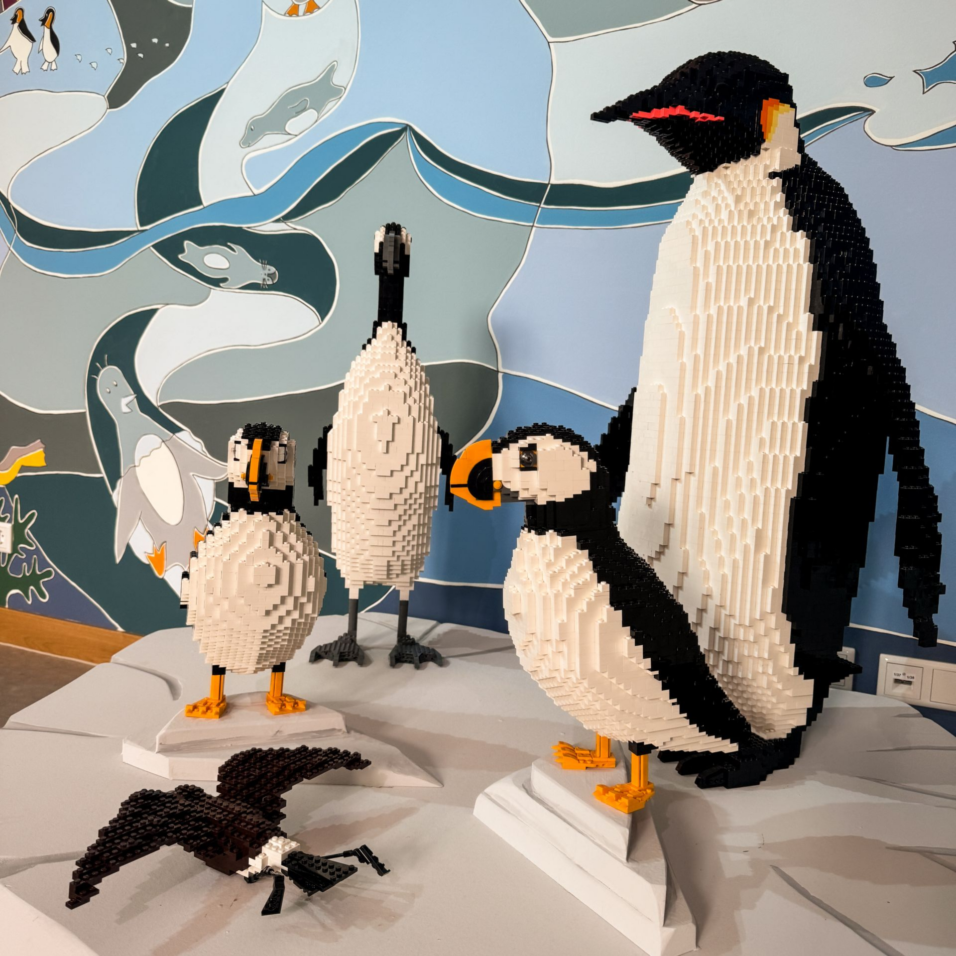 Schleswig-Holstein Tipp Blick auf Pinguin LEGO Modelle