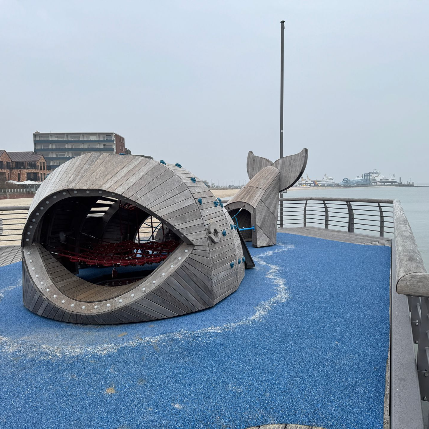 Schleswig-Holstein Tipp Blick auf den Spielwahl auf der Mittelbrücke