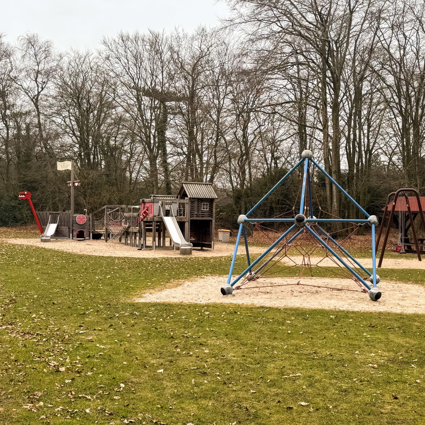 Schleswig-Holstein Tipp Blick auf das Spielplatzgelände