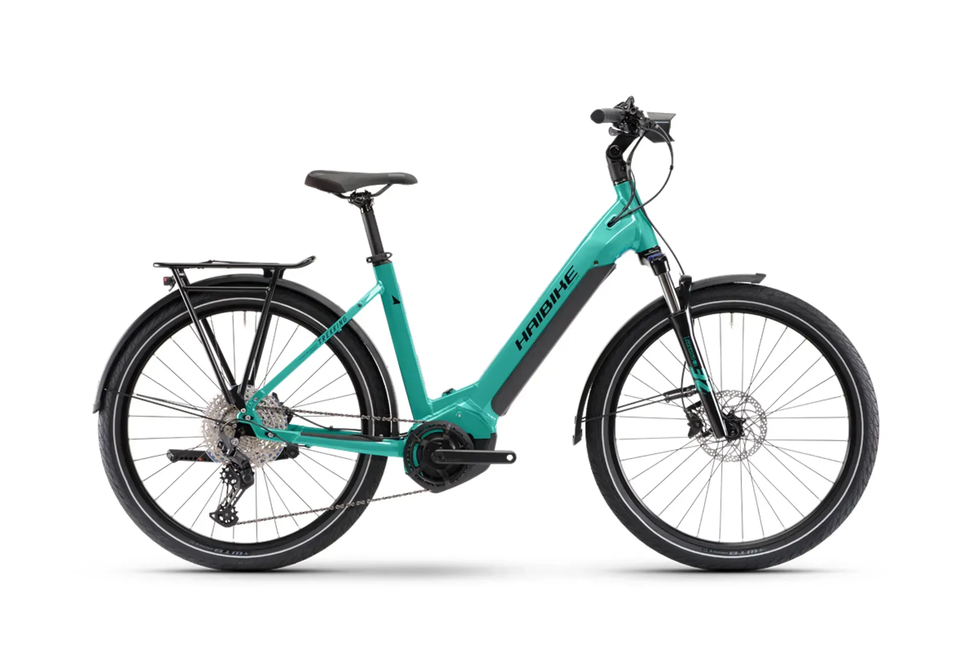 E-Mountainbike von Haibike Neuesten E-Mountainbikes mit einer Akkukapazität von 720 Wh.