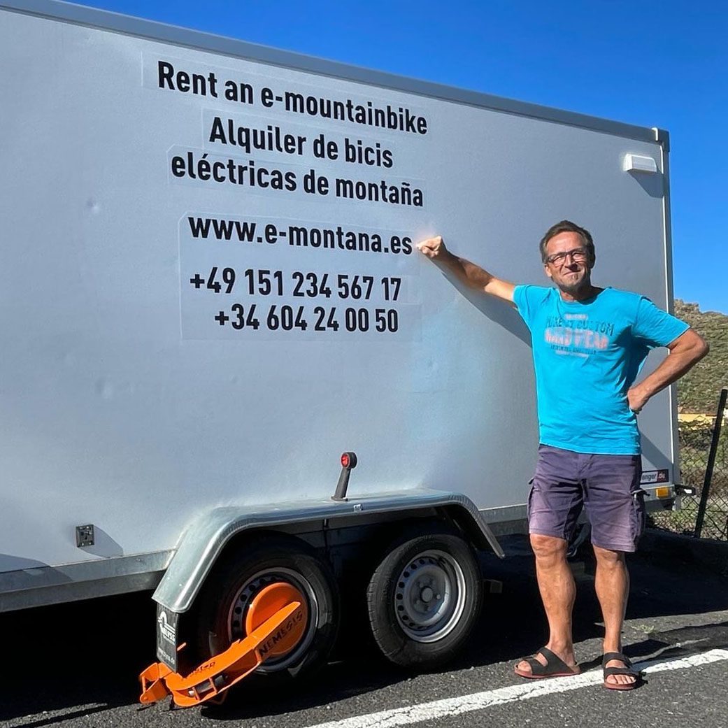 Rupert Habersatter, owner of e-montaña Rupert Habersatter, owner of e-montaña