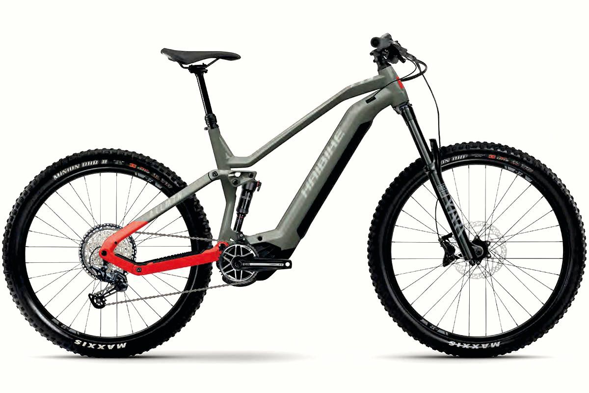 E-Mountainbike von Haibike Neuesten E-Mountainbikes mit einer Akkukapazität von 720 Wh.