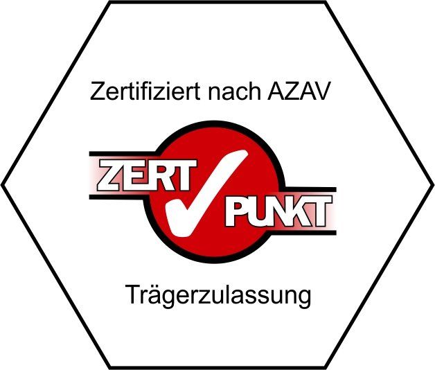 AZAV Zertpunkt Zertifikat