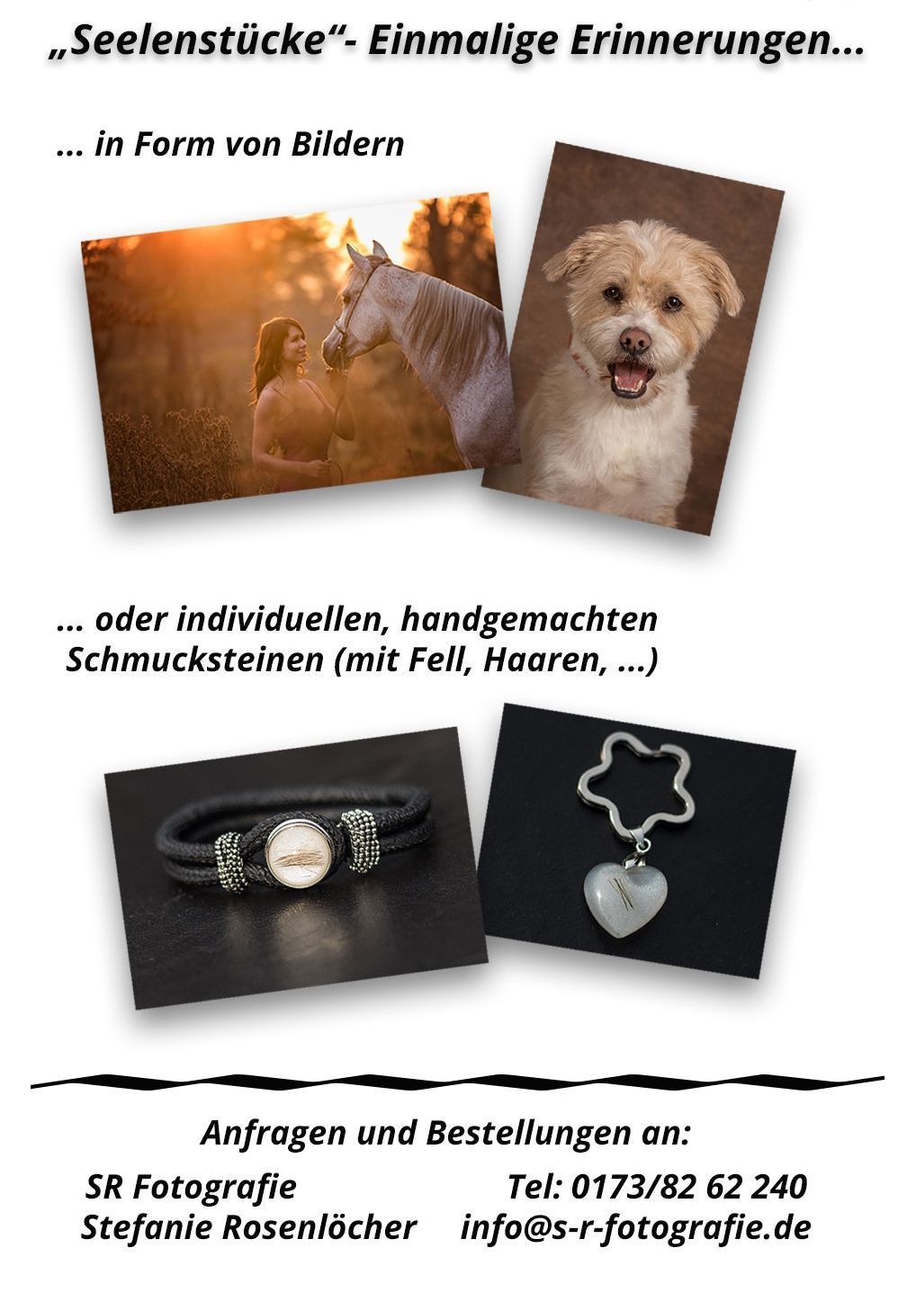 Erinnerungsschmuck, Schmuck mit Fell Schmuck und Accessoires mit Fell, Krallen oder Haaren