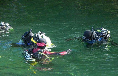 Divemaster Freiwasserunterricht