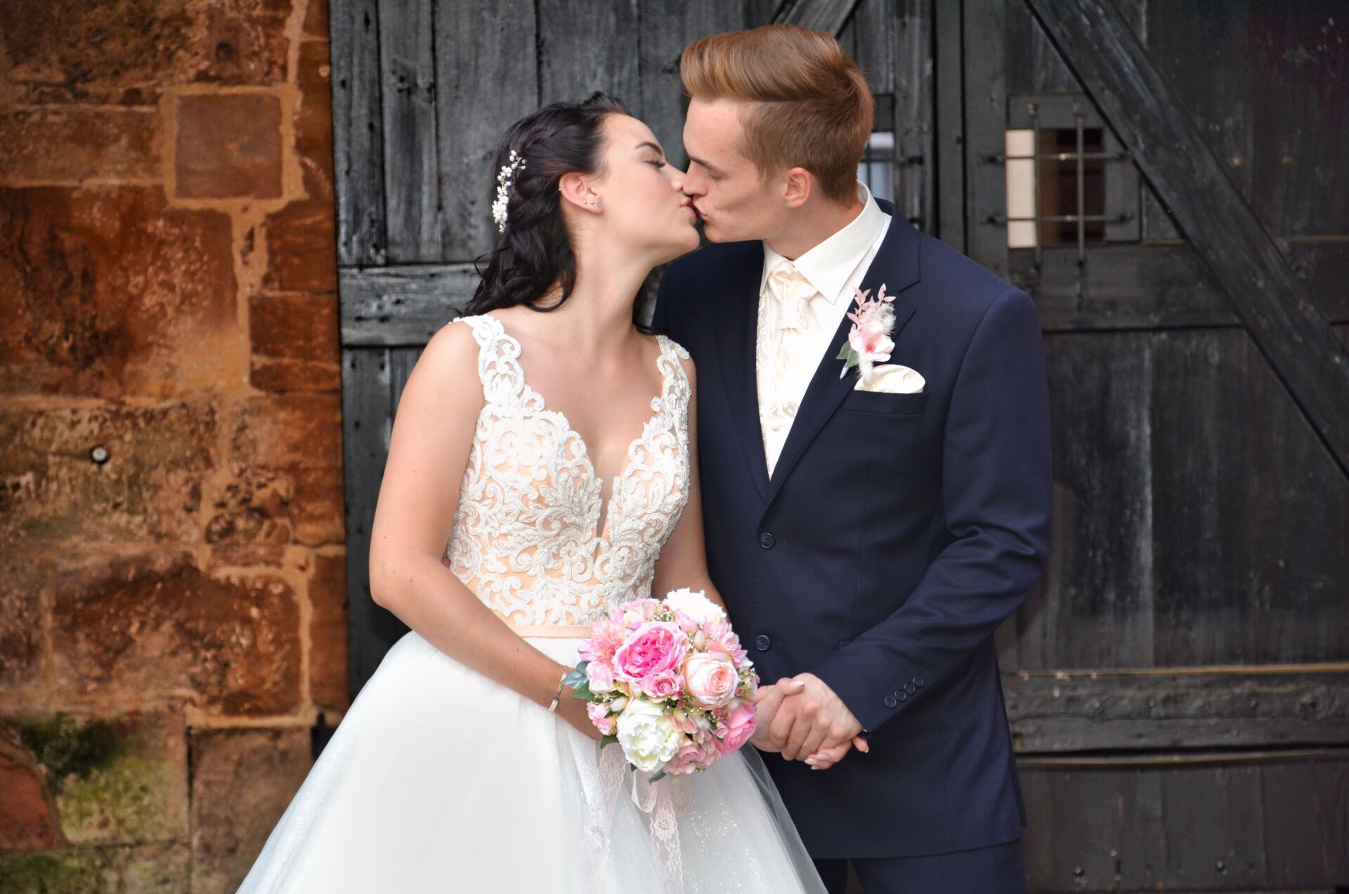 Braut Brautkleid Hochzeit Standesamtkleid