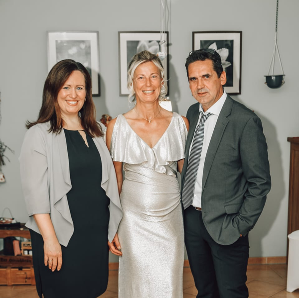 Annett & Dominik, Silberhochzeit Referenz für Jennifer Krawehl Traurednerin
