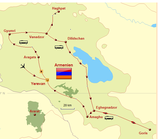 Armenien Reise - Geograf Exkursionen