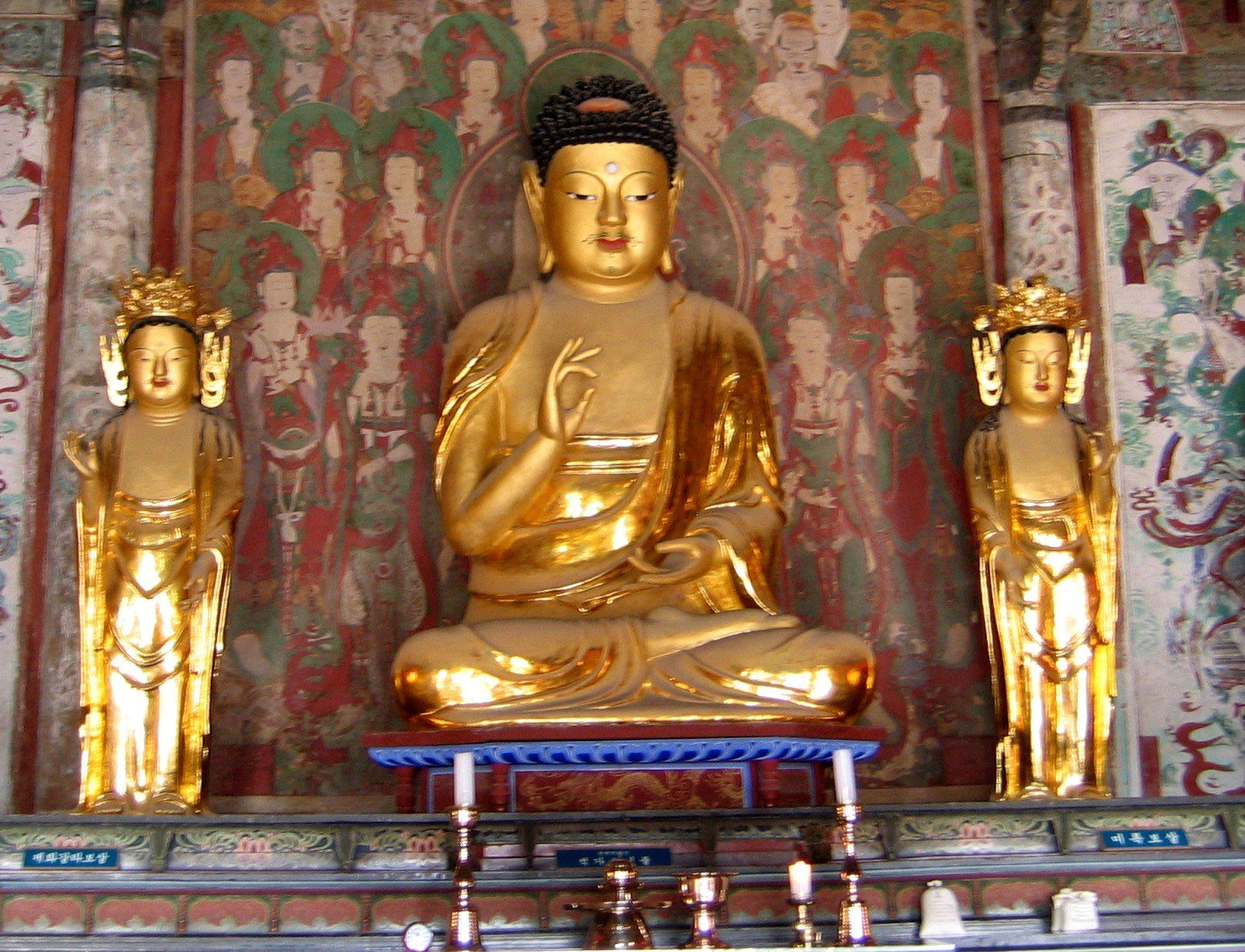 Buddha Statue - Bulguksa Tempel - Korea Rundreise