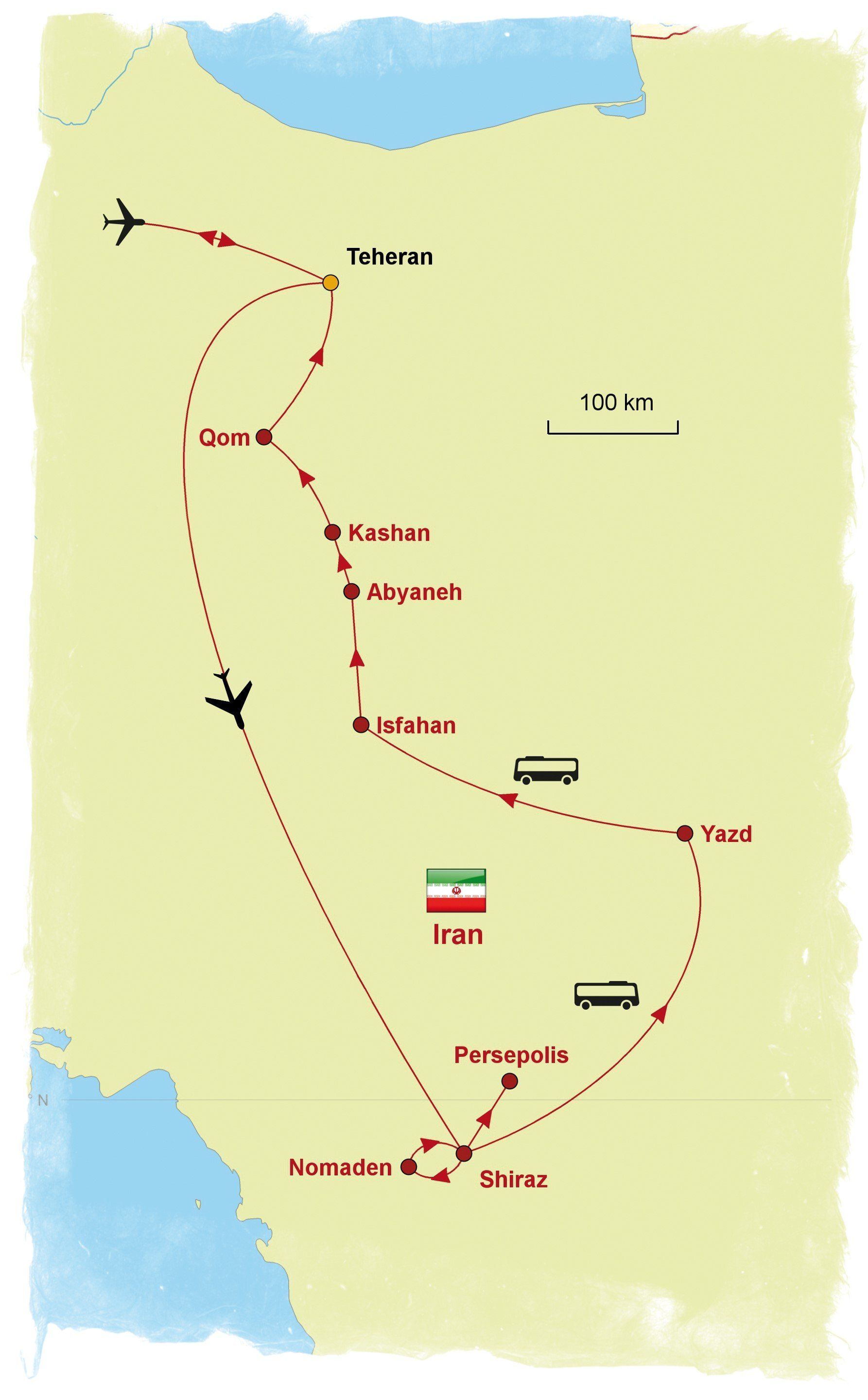 Iran-Rundreise mit Geograf Exkursionen