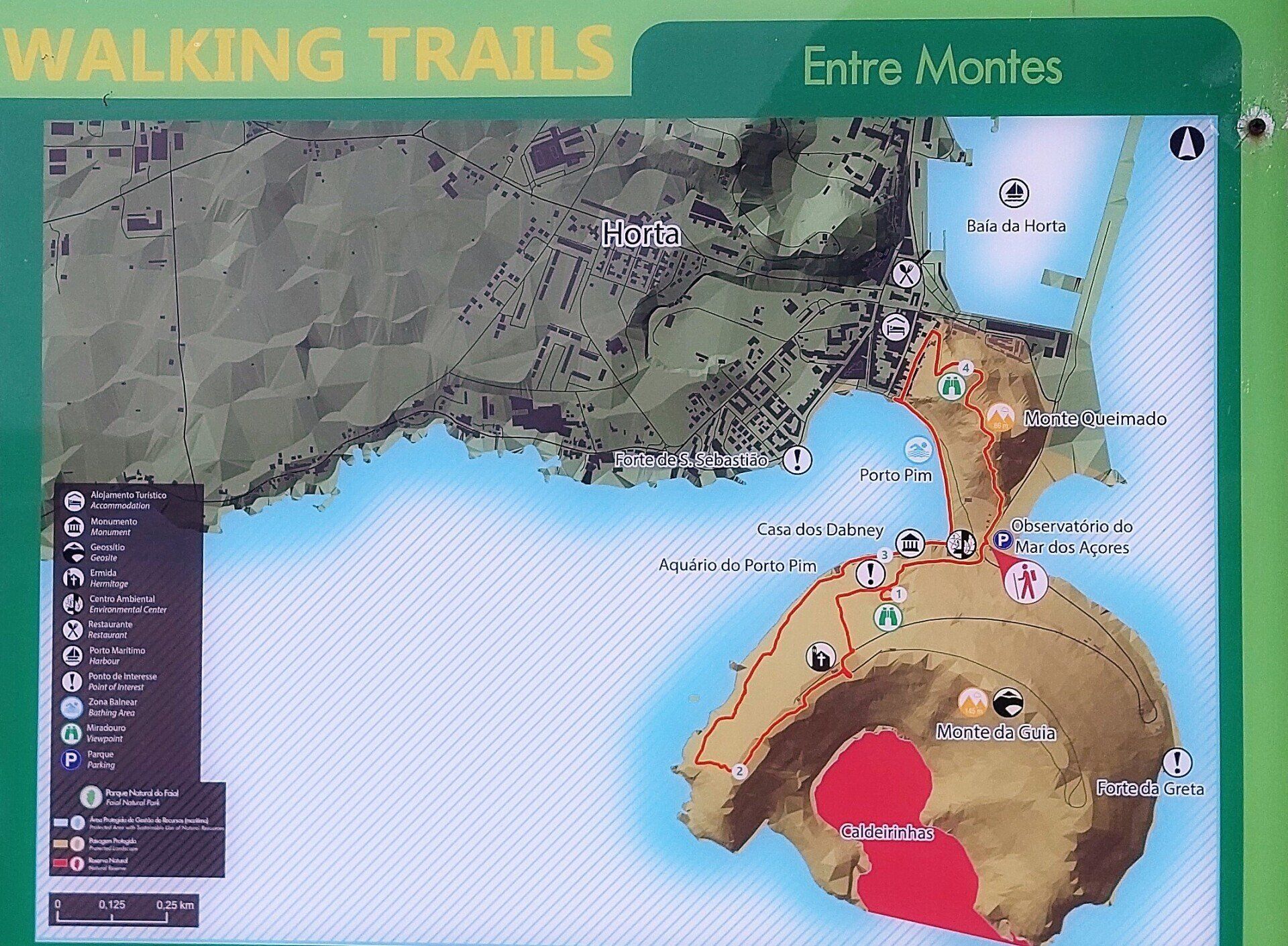 Rundweg über die Praia de Pim bei Horta - Geograf Exkursionen Rundreise auf die Azoren