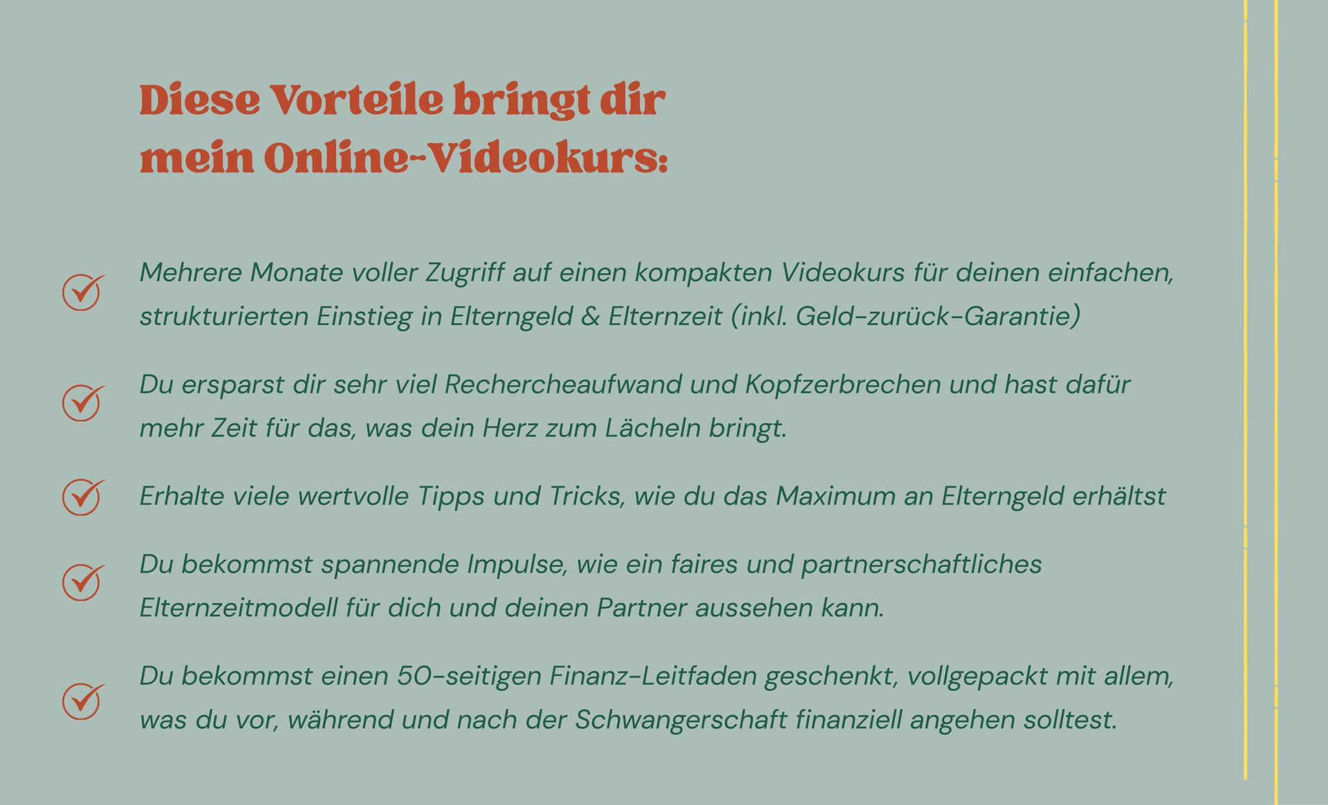 Elternzeit Finanzen Videokurs Finanzen Elternzeit