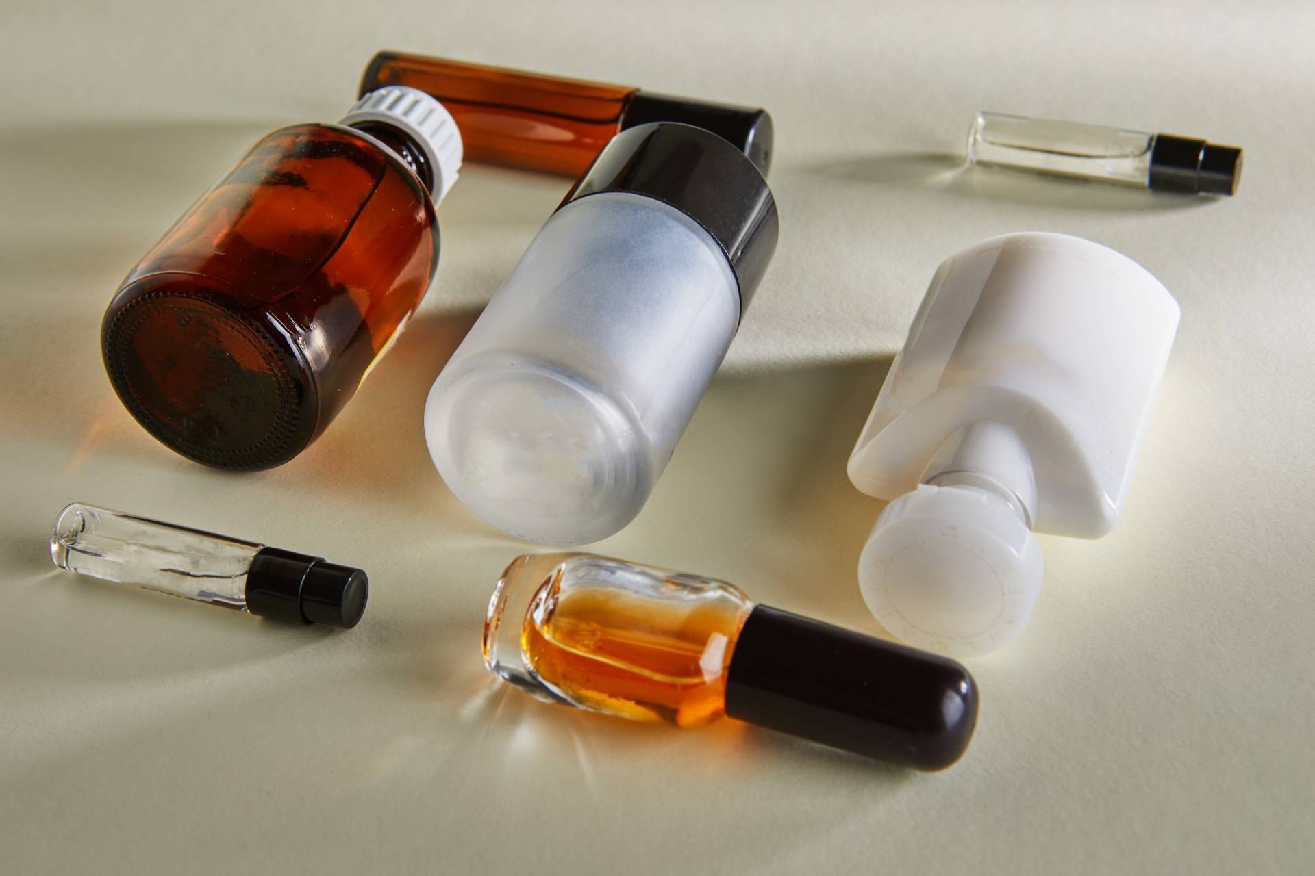 Bouteilles et flacons en verre