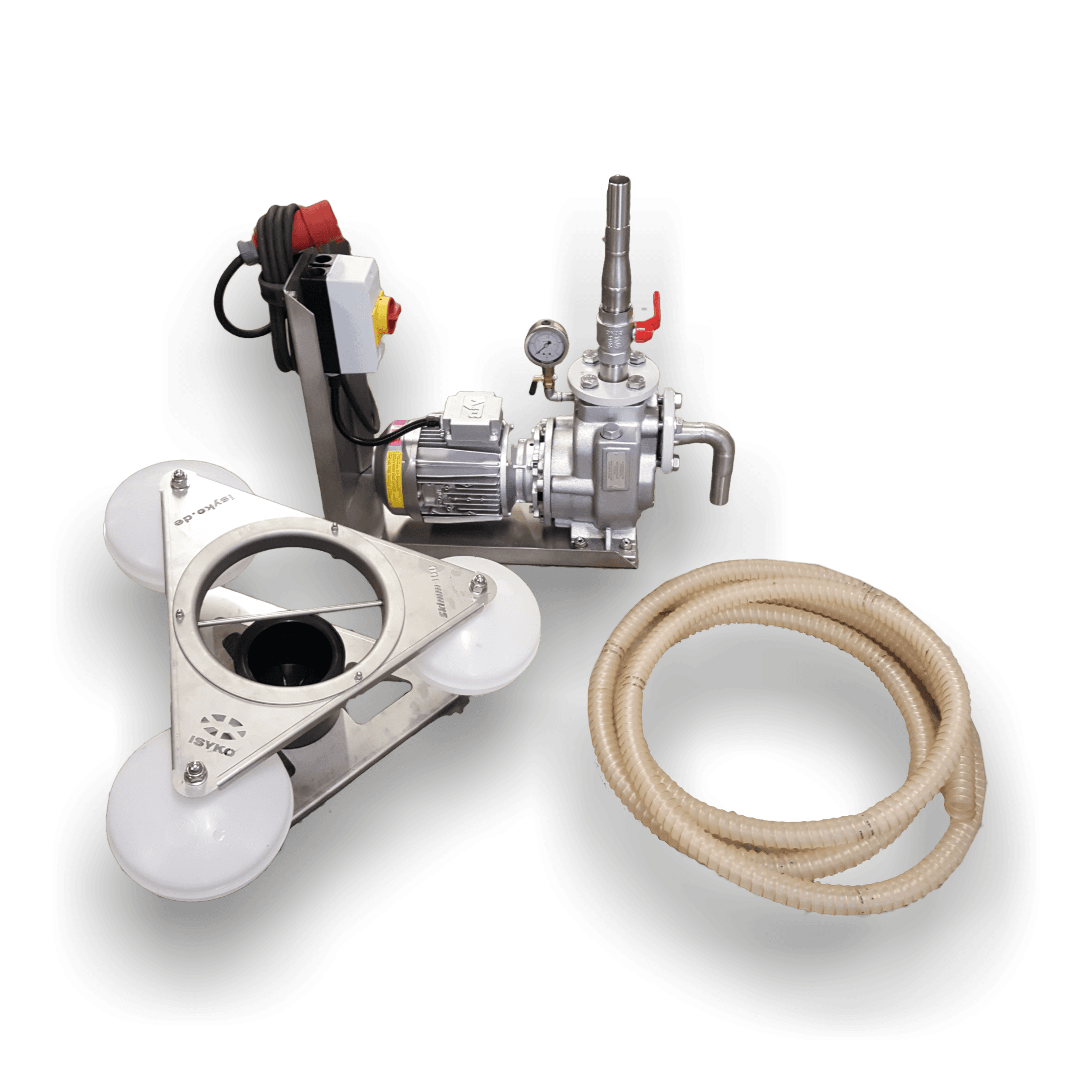 Oberfächenabsaugung, Oberflächenskimmer, Schwimmskimmer, Skimmer, KSS-Pflege © ISYKO Filtersysteme