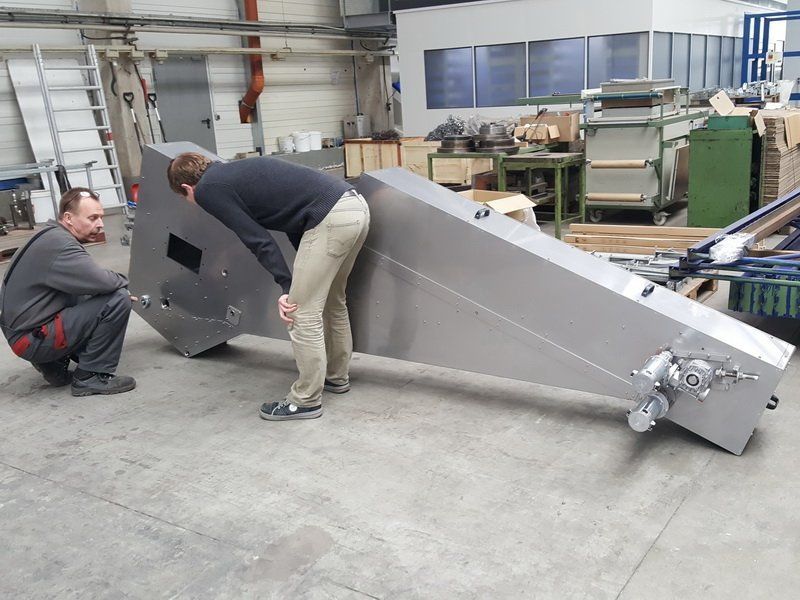 Endlosbandfilter, Schrägband Endlosfilter © ISYKO Filtersysteme