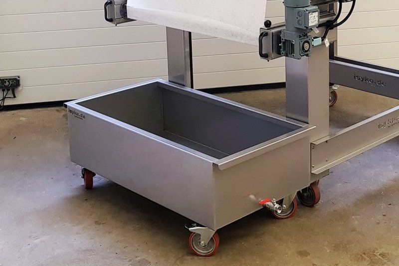 Schmutzwagen, Spänewagen Abtropfwagen von ISYKO Filtersysteme Schmutzwagen, Spänewagen Abtropfwagen von ISYKO Filtersysteme