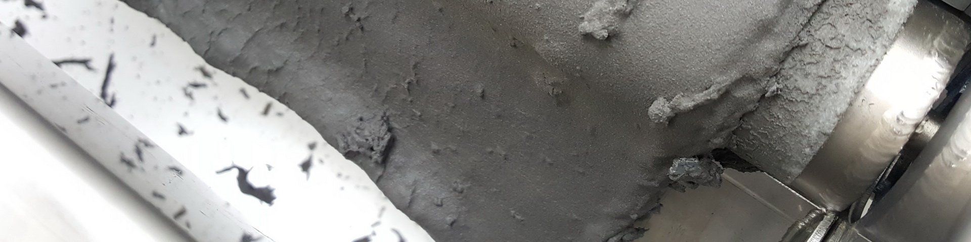 filterkuchen, schmutzaustrag, filtervlies, 4d-filtration, ©ISYKO-Filtersysteme