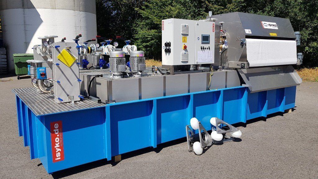 Zentrale KSS Filteranlage für Ziehmittel für 2 getrennte Produktionslinien von ISYKO Filtersysteme isyko.zentralanlage.kss-zentralanlage.zentralfilteranlage © ISYKO Filtersysteme