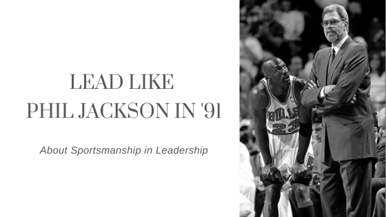 Michael Jordan and Phil Jackson