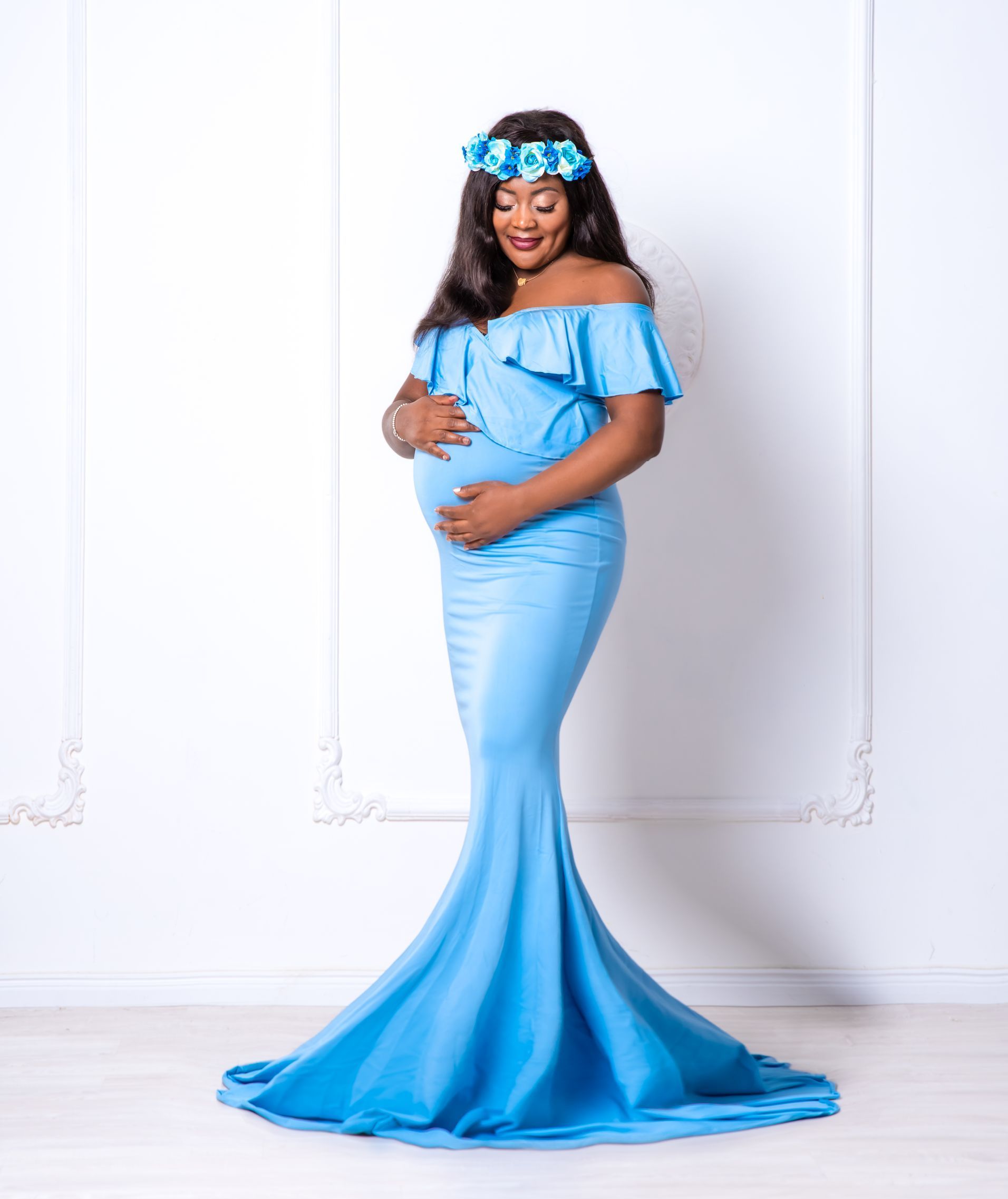 Babybauch Schwangerschaft Babybauch Shooting Fotostudio Berlin Schwangerschaftsfoto
