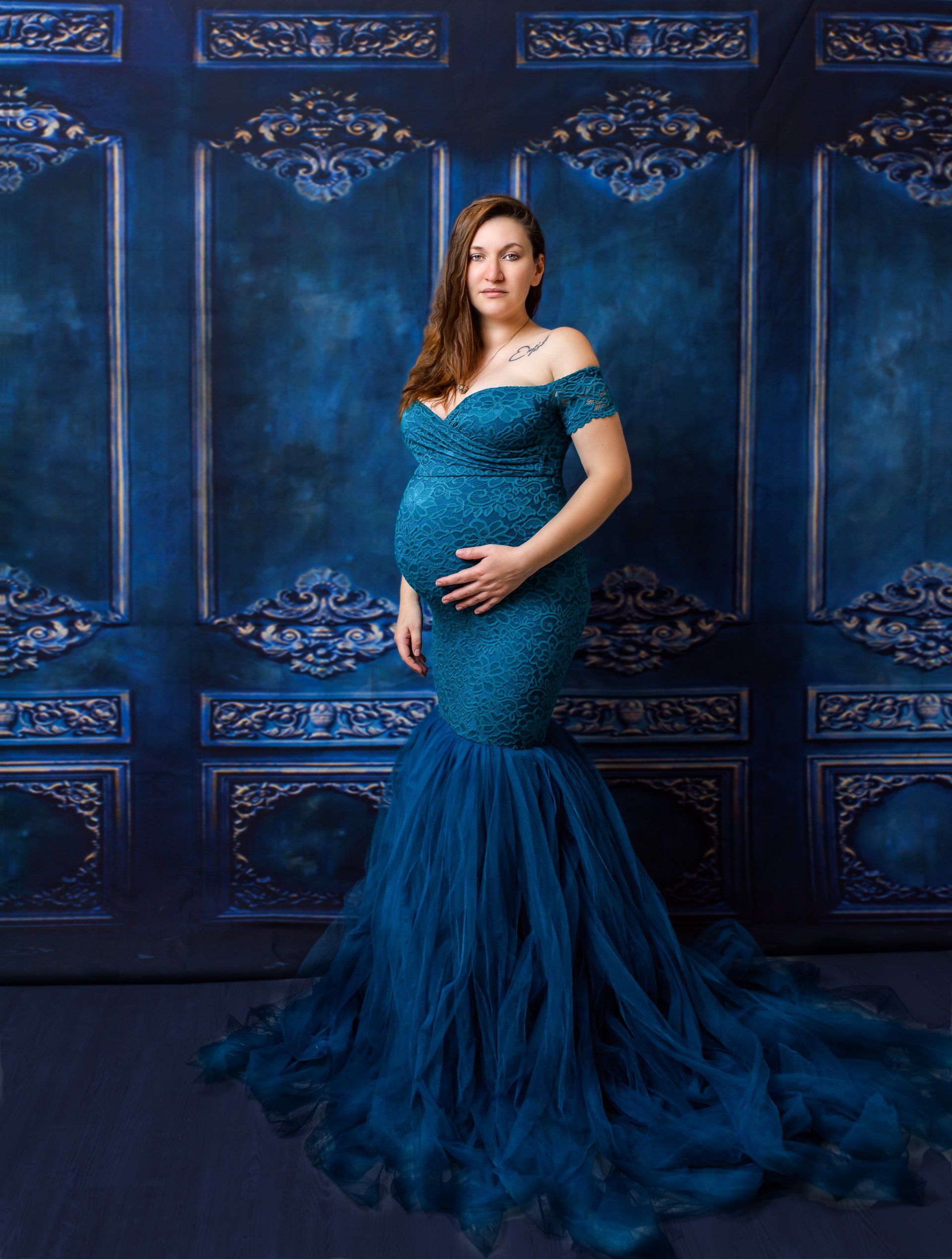 Babybauch Schwangerschaft Babybauch Shooting Fotostudio Berlin Schwangerschaftsfoto
