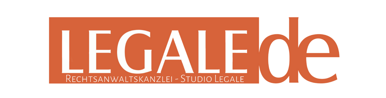 Das Logo von LEGALEde, einem auf italienisches Immobilienrecht spezialisierten italienischen Rechtsanwalt Il logo di LEGALEde, studio legale italiano, di avvocati specializzati in diritto tedesco e italiano.