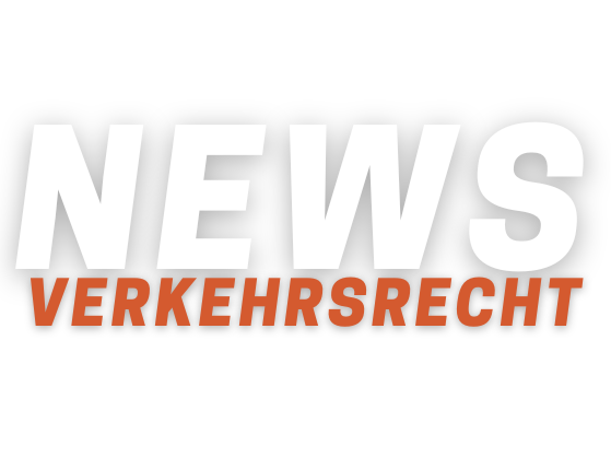 The news about Italian and german traffic law, written in large, bold capital letters, with a shadow effect on a plain