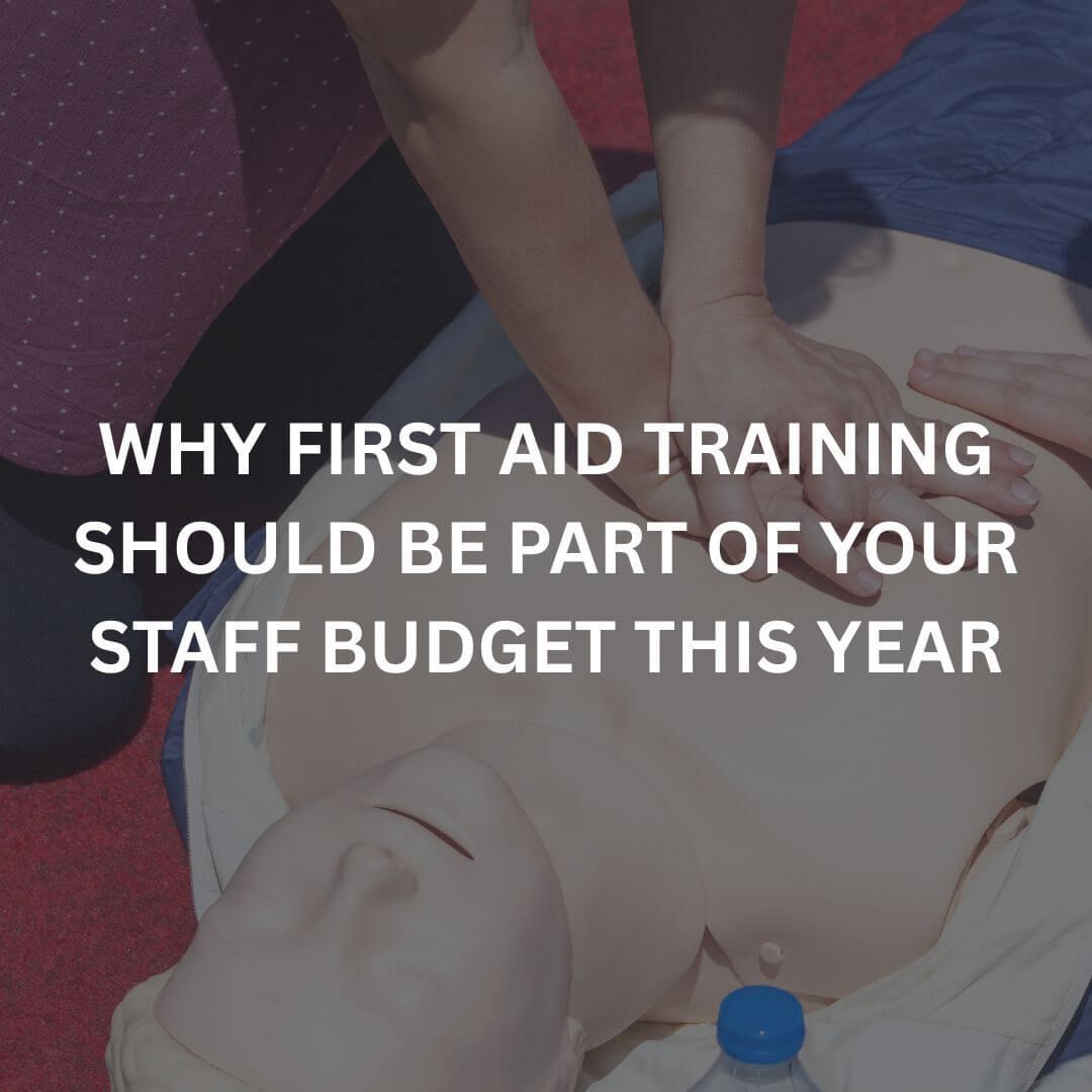 first aid training and annual budget