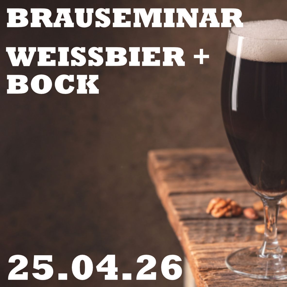 Braukurs Bockbier im Frühling 2026